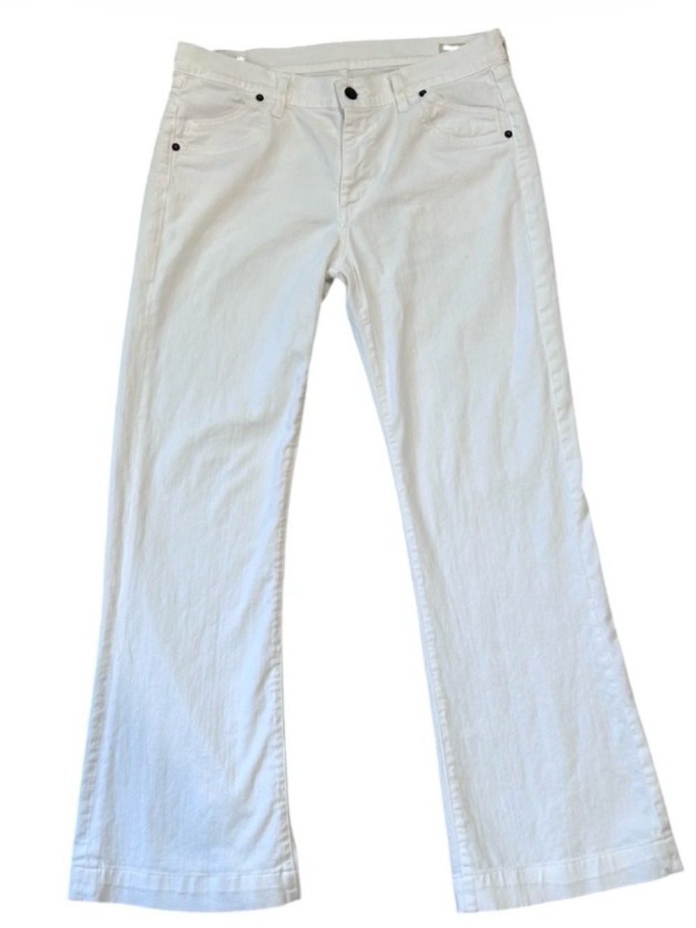 Hudson Jeans White Women's Flare Jeans